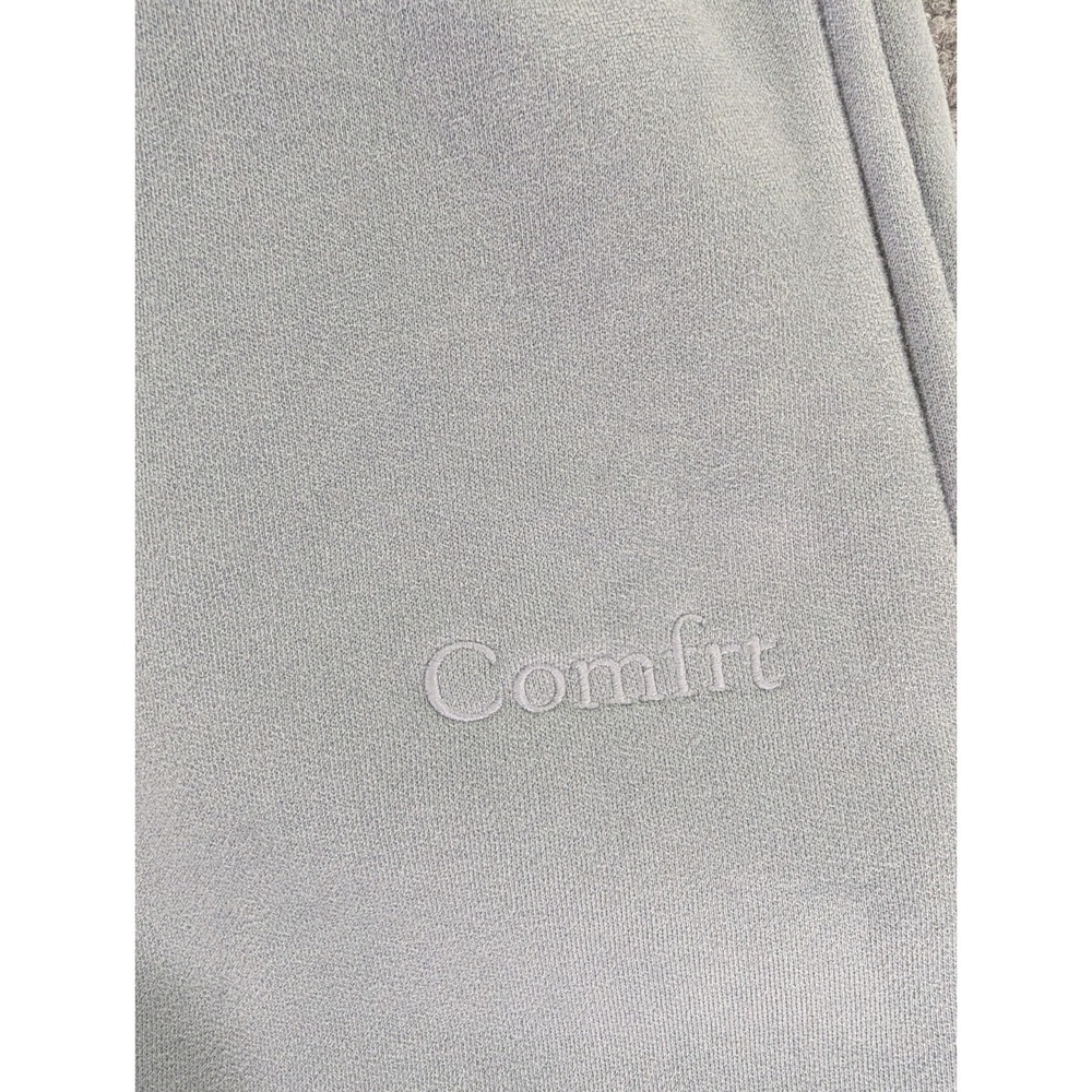 Comfrt Signature Joggers Women's Sz XS Unisex Slate Color Pockets Elastic Waist - Picture 6 of 12